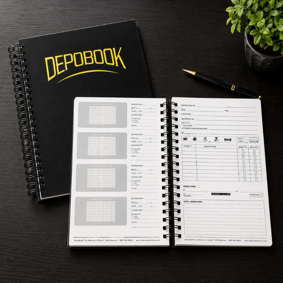 Depobook - 8-1/2 X 11 inches - Large