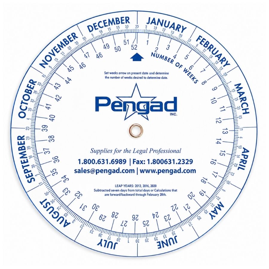 Spinner Calendar Wheels Spinner Calendar Wheels