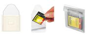 Peel & Stick Memory Card Pocket with P&S Flap 10/pk Introductory Offer FREE SHIPPING!