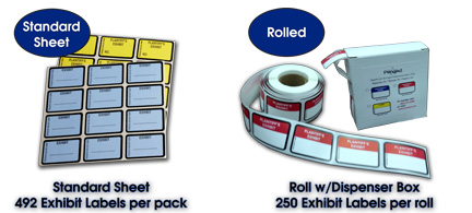 DEFENDANT'S EXHIBIT Labels Stickers White  492 per pack 